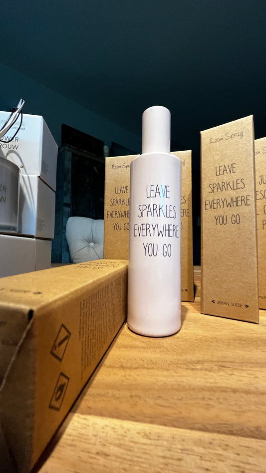 Huisparfum - LEAVE SPARKLES EVERYWHERE YOU GO - Urban Suede