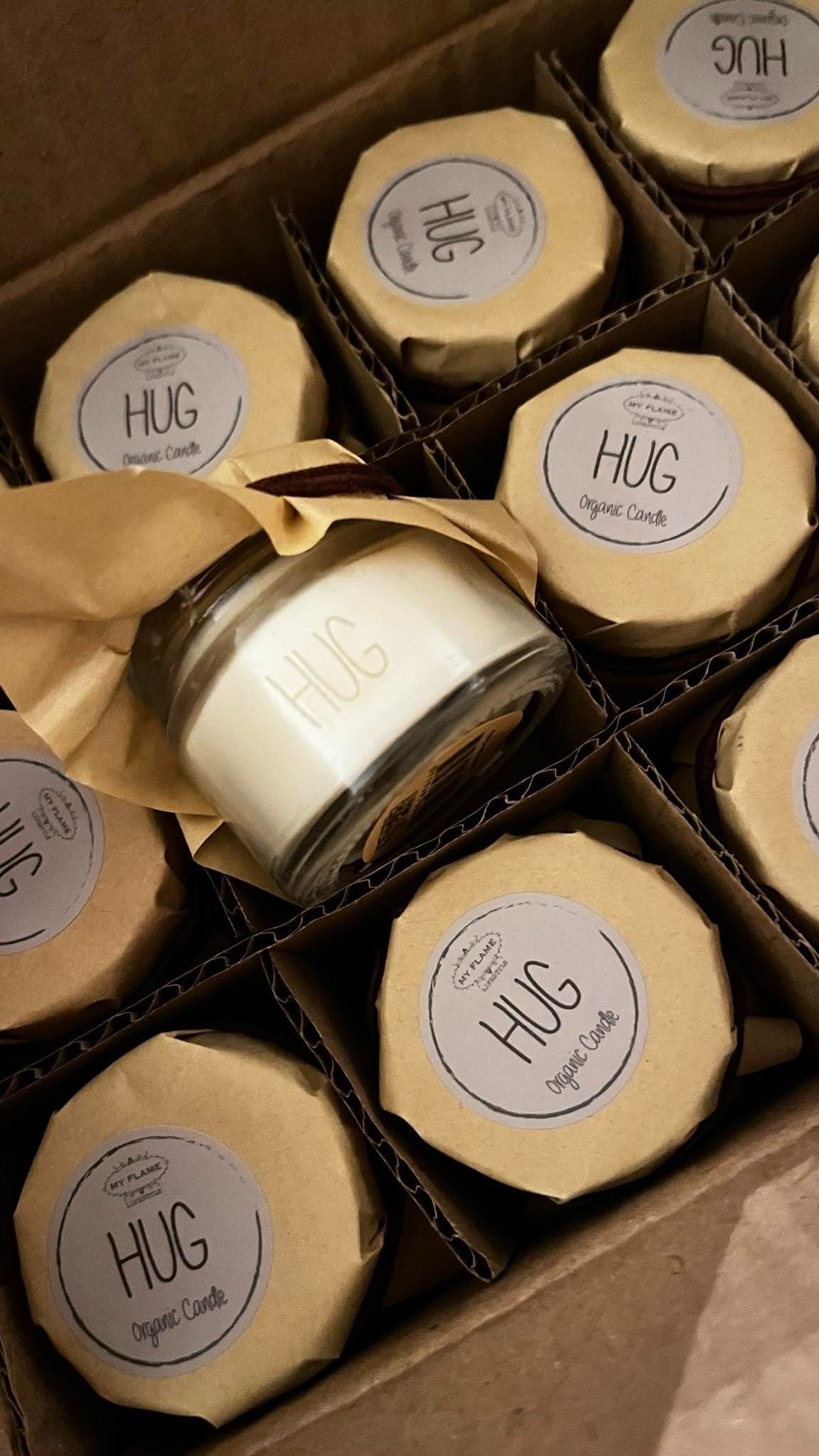 Mini Geurkaarsje - HUG - Fig's Delight