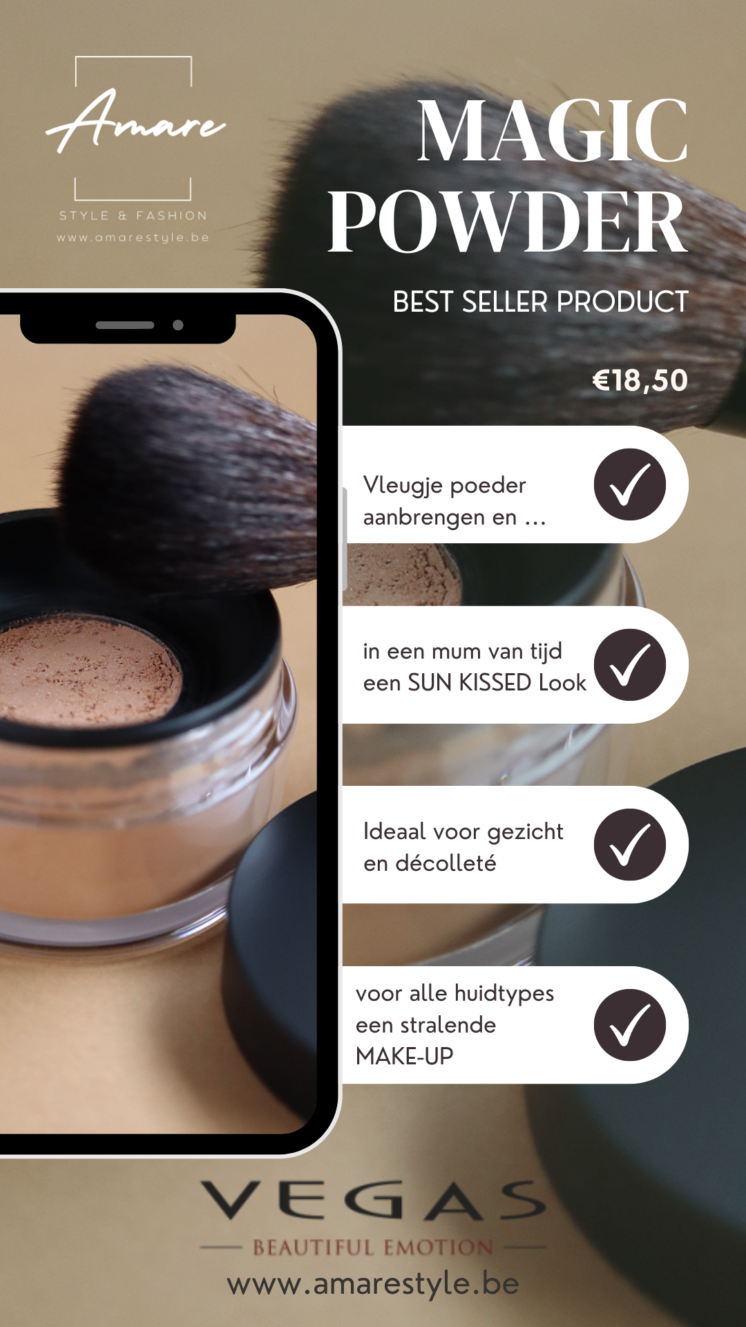 Magisch Poeder voor een stralende sun kissed look.