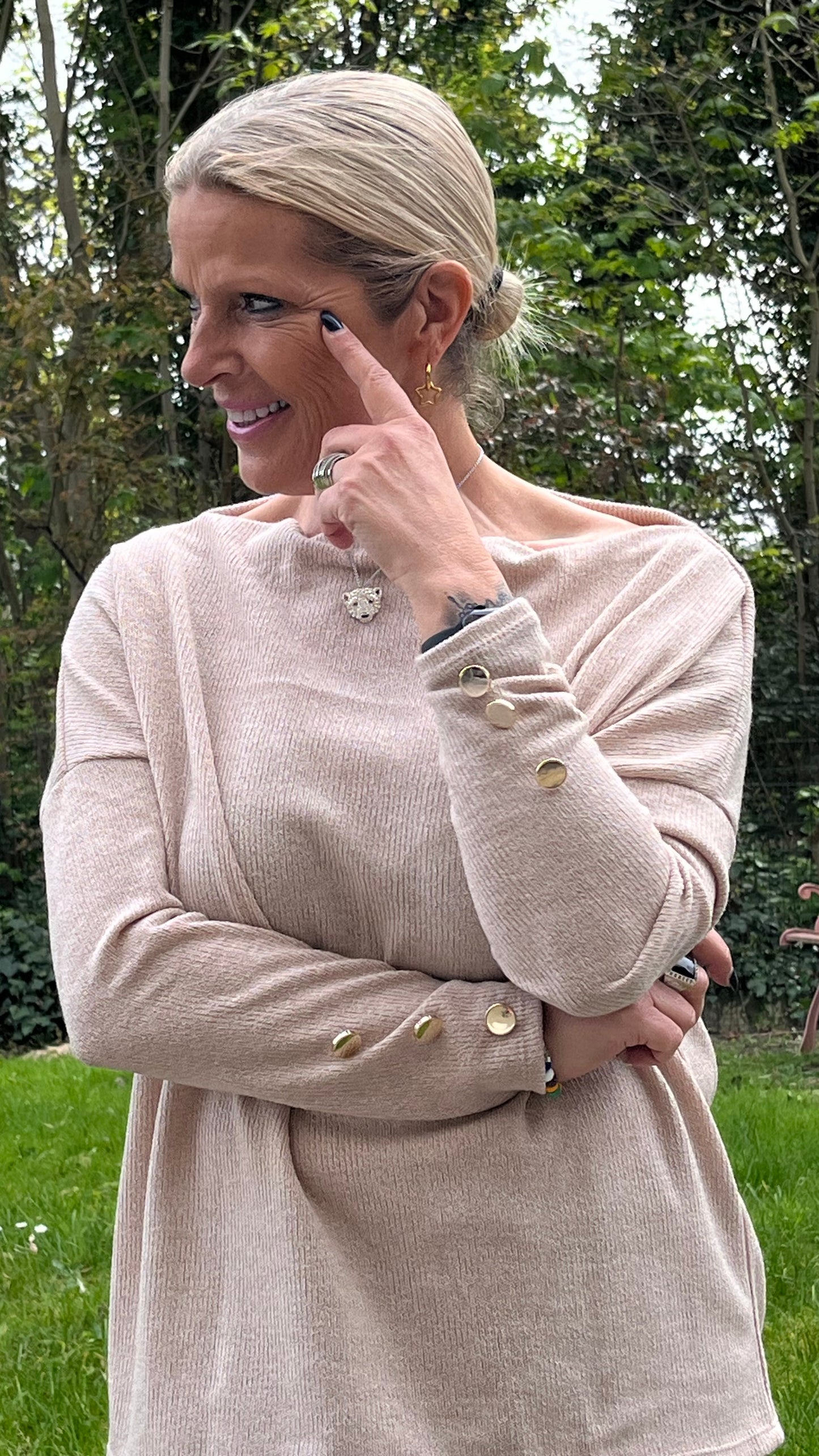Trui Boothals oversized - one size