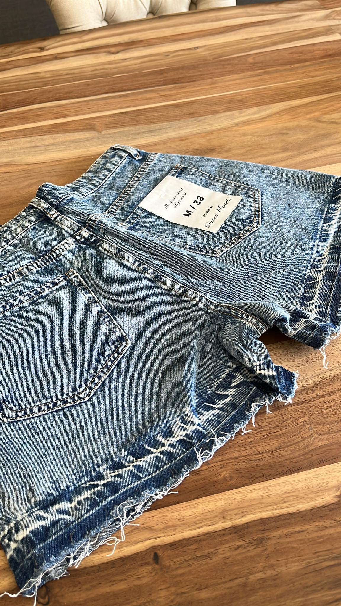 Jeans Short Blinky Heart
