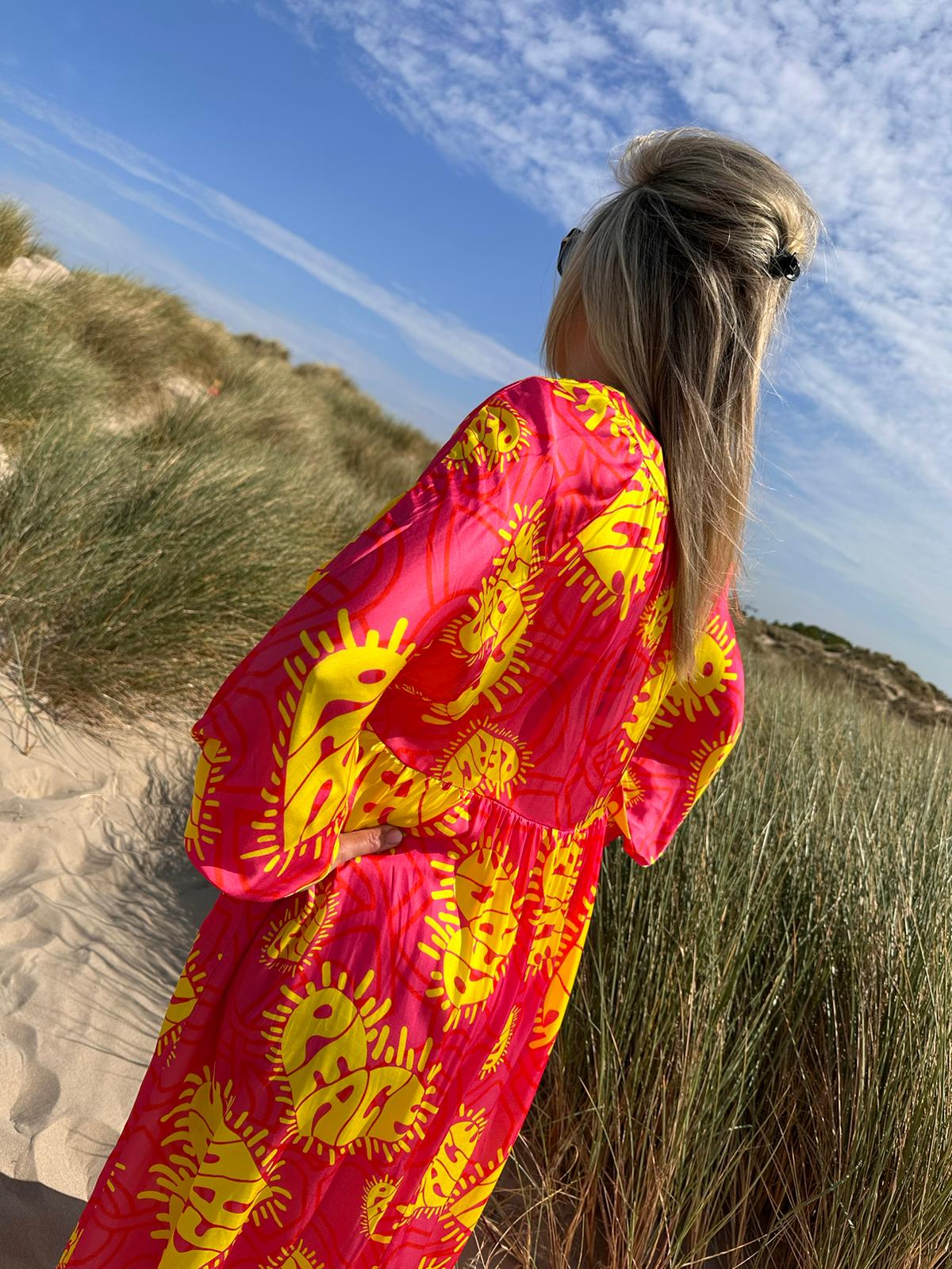 Dress Peace Heart Sun