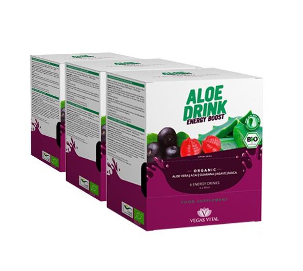 Aloe Drink Energy Boost | Gluten Free & Vegan