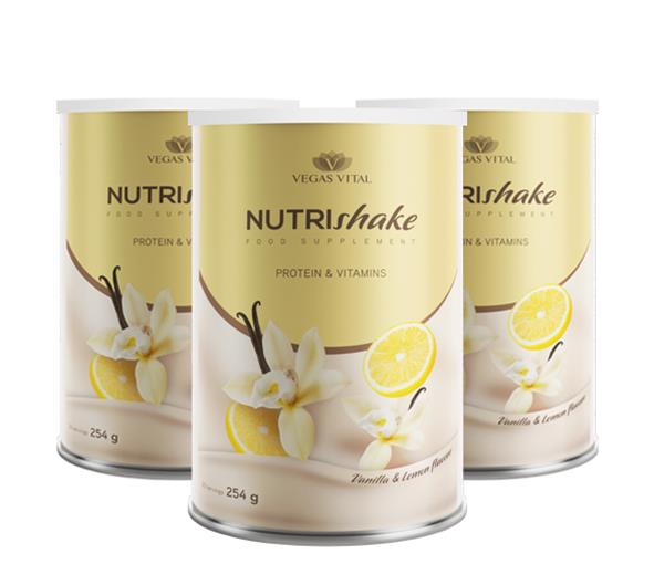 NutriShake Vanille-Citroen met 80% Wei-eiwitconcentraat