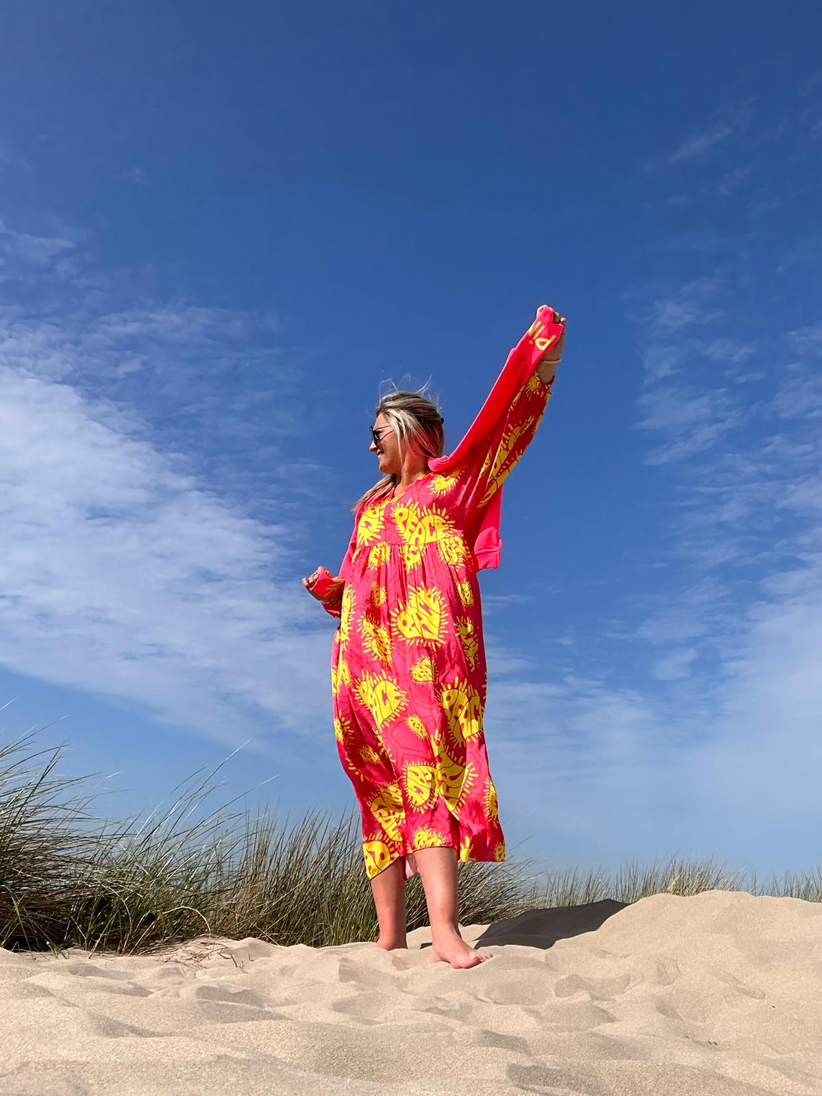 Dress Peace Heart Sun