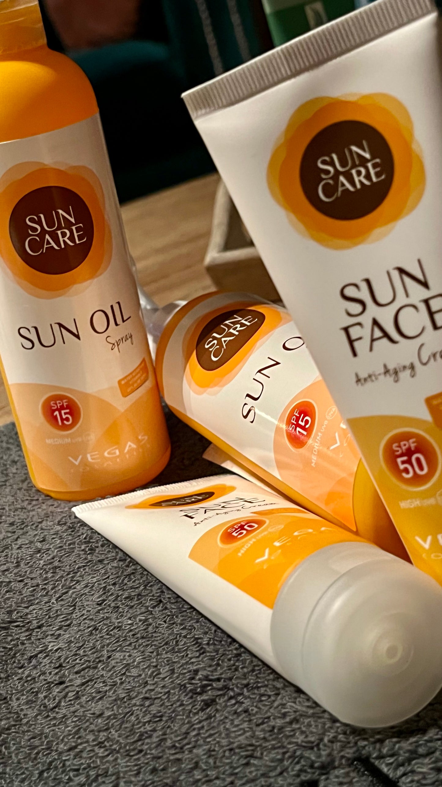 Zongezichtscrème Aloë Vera en olijfolie effectief tegen rimpels | SPF 50