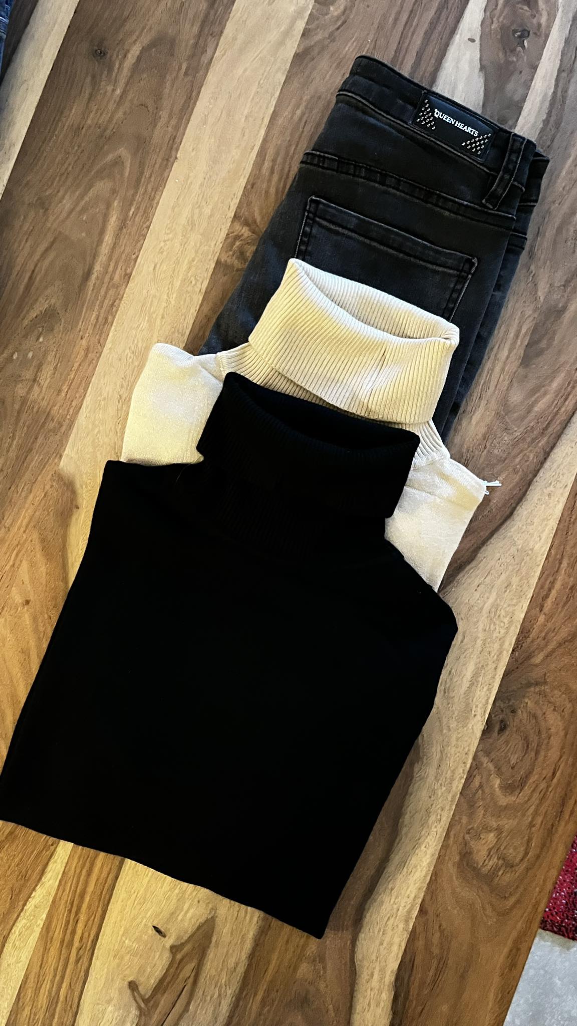 Rolkraag trui Effen in diverse kleuren