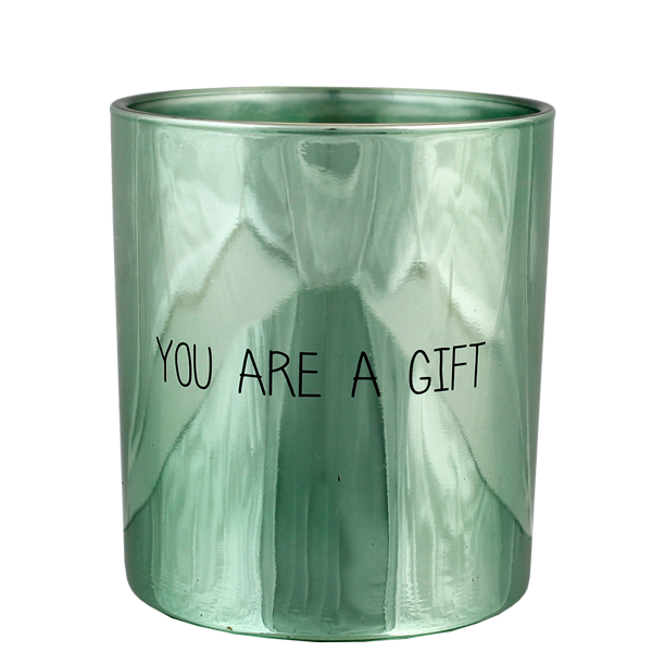 YOU ARE A GIFT - Geurkaars - Minty Bamboo