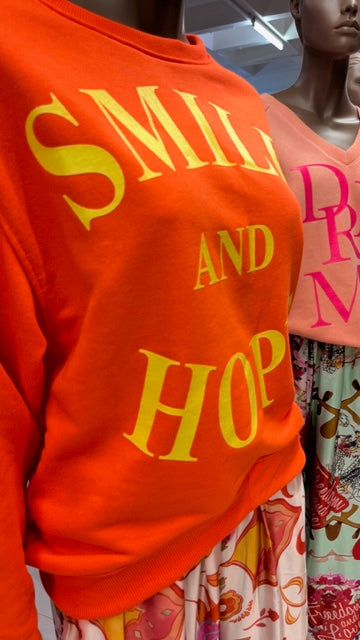 Smile and Hope Sweater