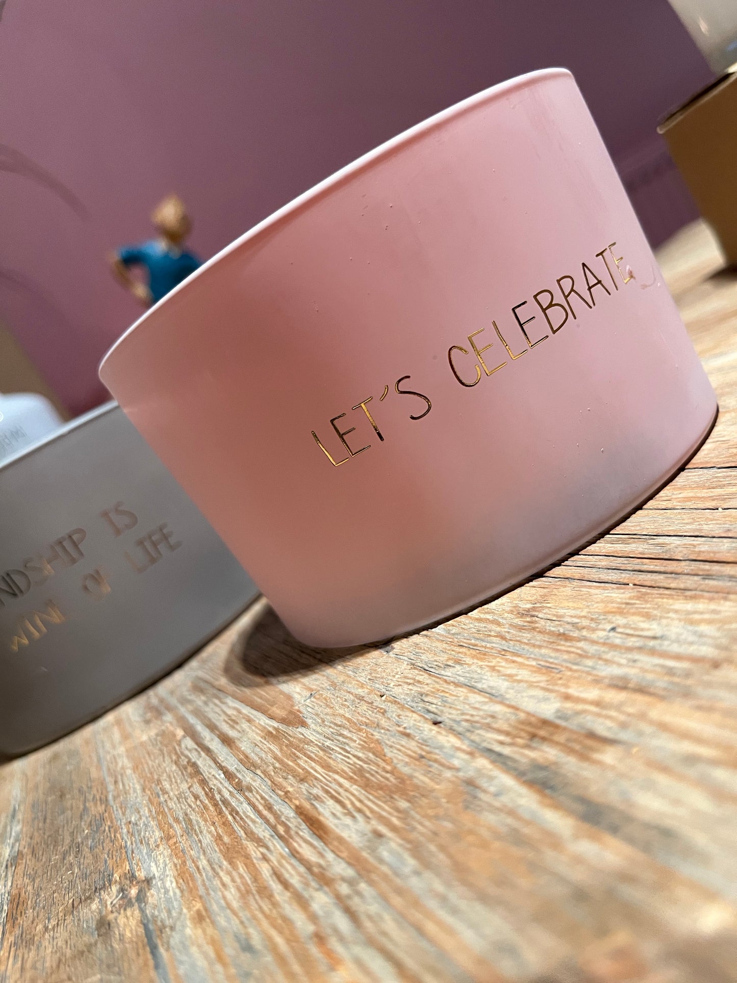 Let's Celebrate - Luxe geurkaars - 410 gram Green Tea Time