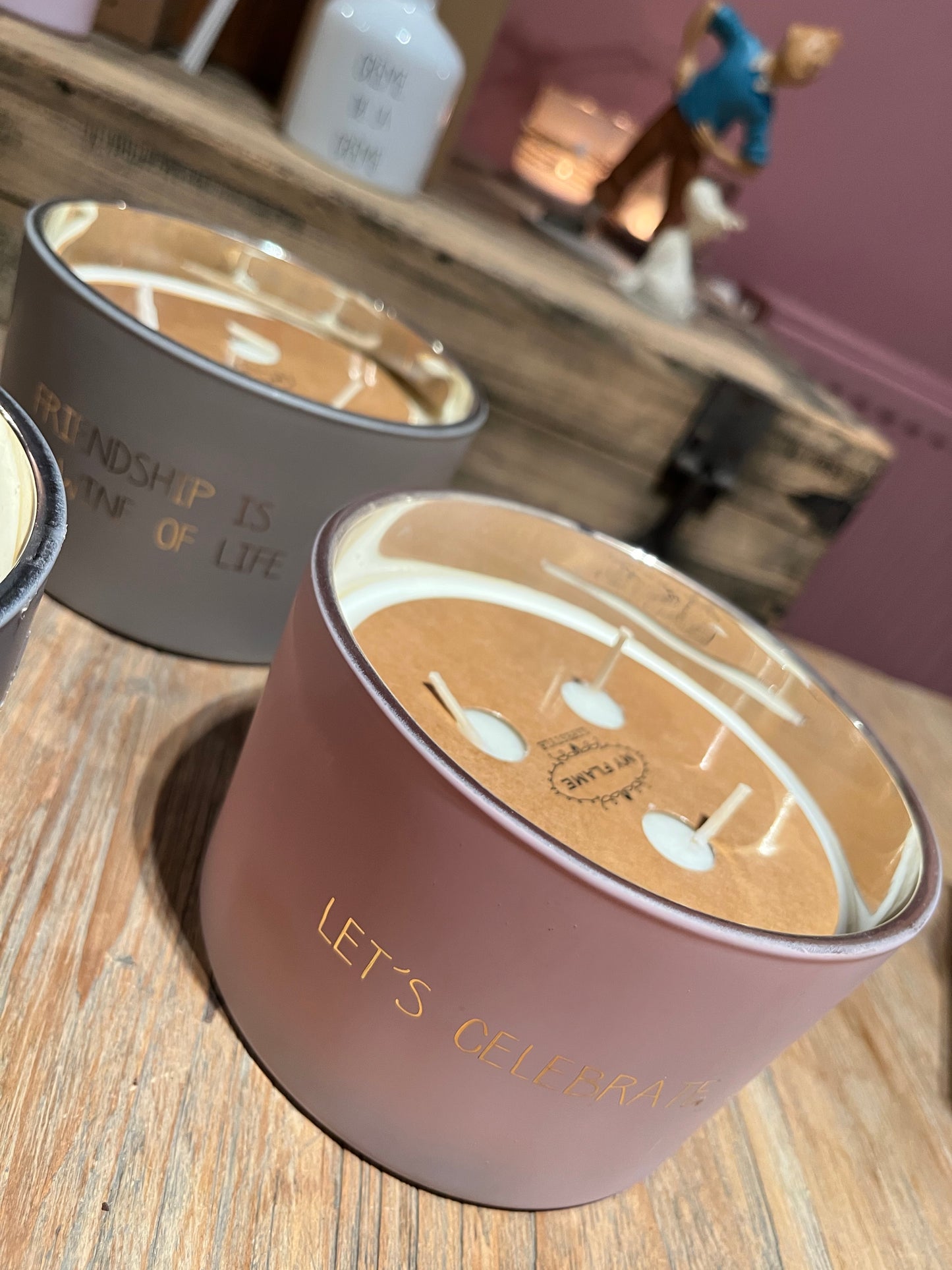 Let's Celebrate - Luxe geurkaars - 410 gram Green Tea Time