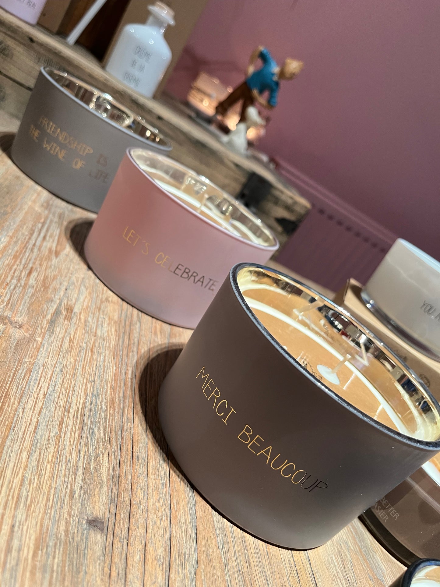 Let's Celebrate - Luxe geurkaars - 410 gram Green Tea Time