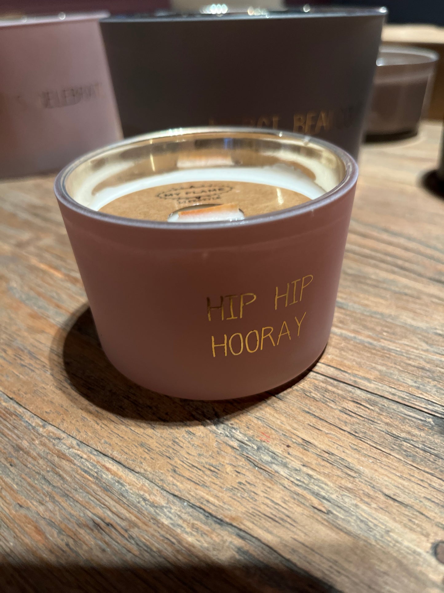 Hip Hip Hooray - Geurkaars Green Tea time