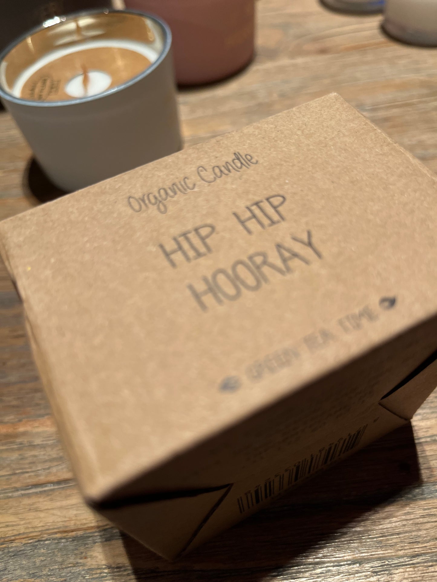 Hip Hip Hooray - Geurkaars Green Tea time