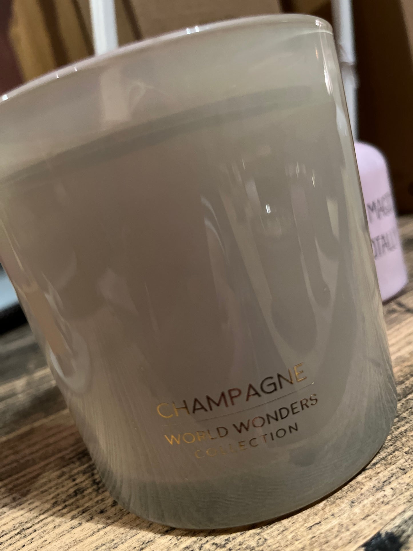 CHAMPAGNE Luxe Geurkaars- 410 gram Fig's Delight