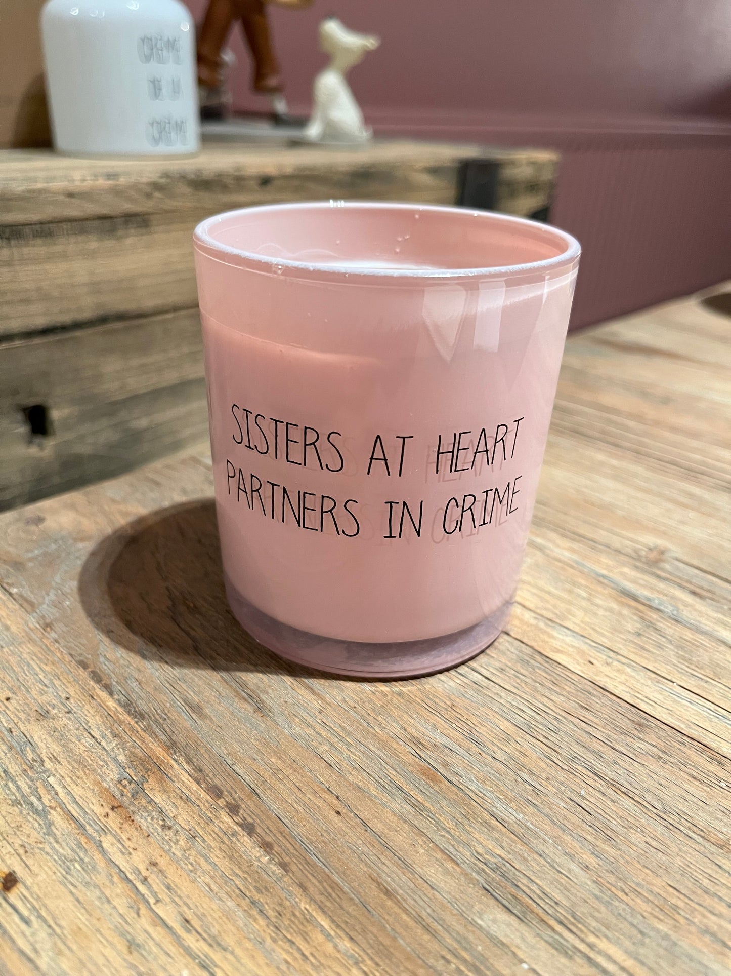 Sisters at Heart. Partners in Crime - Geurkaars Green Tea Time