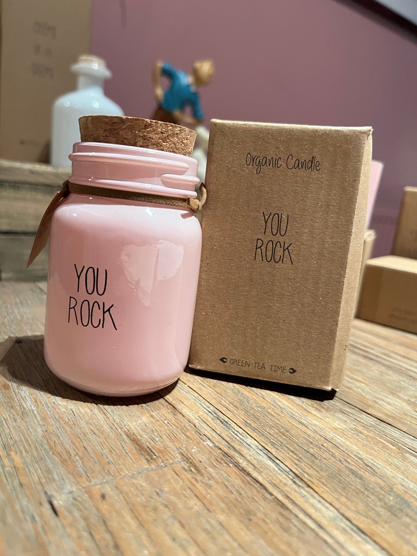 You Rock - Geurkaars - Green Tea Time