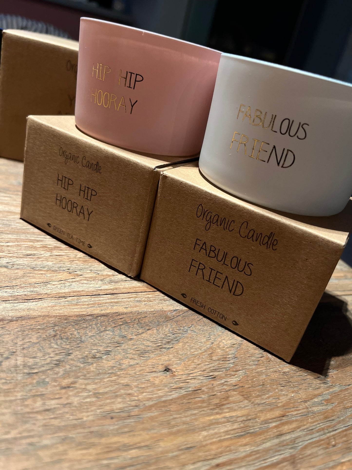 Hip Hip Hooray - Geurkaars Green Tea time