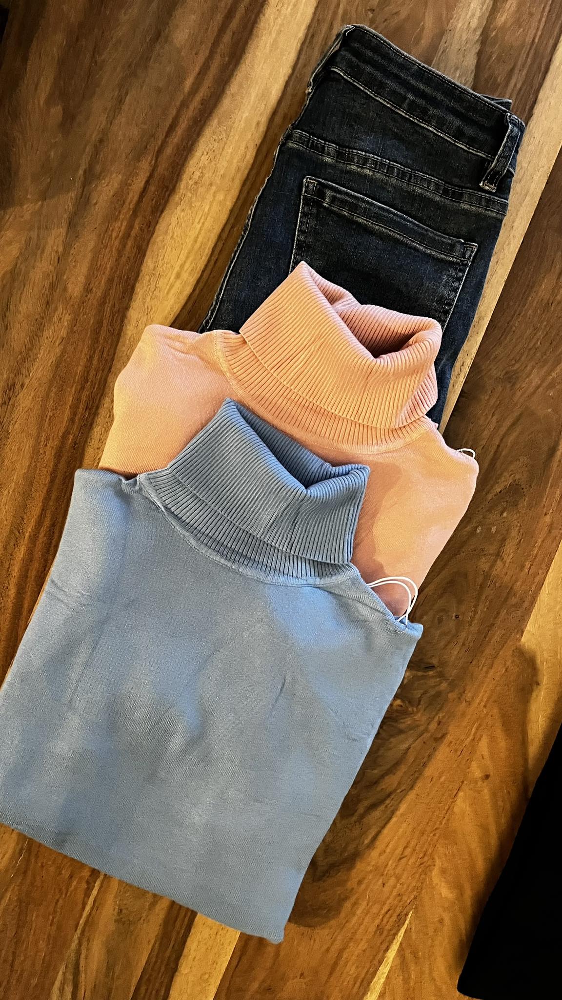 Rolkraag trui Effen in diverse kleuren