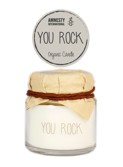 Mini Geurkaarsje - UNPLUG - JOY - BEAUTIFUL - STRENGHT - CHEERS - WOW - ROCK