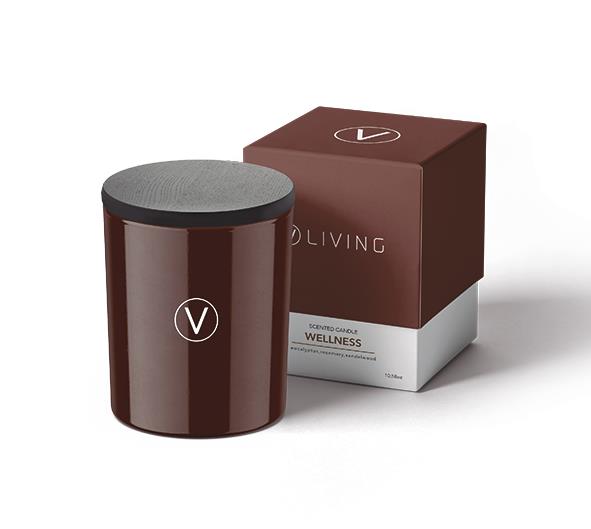 Vegas Geurkaars met aroma van natuurlijke essentiële oliën