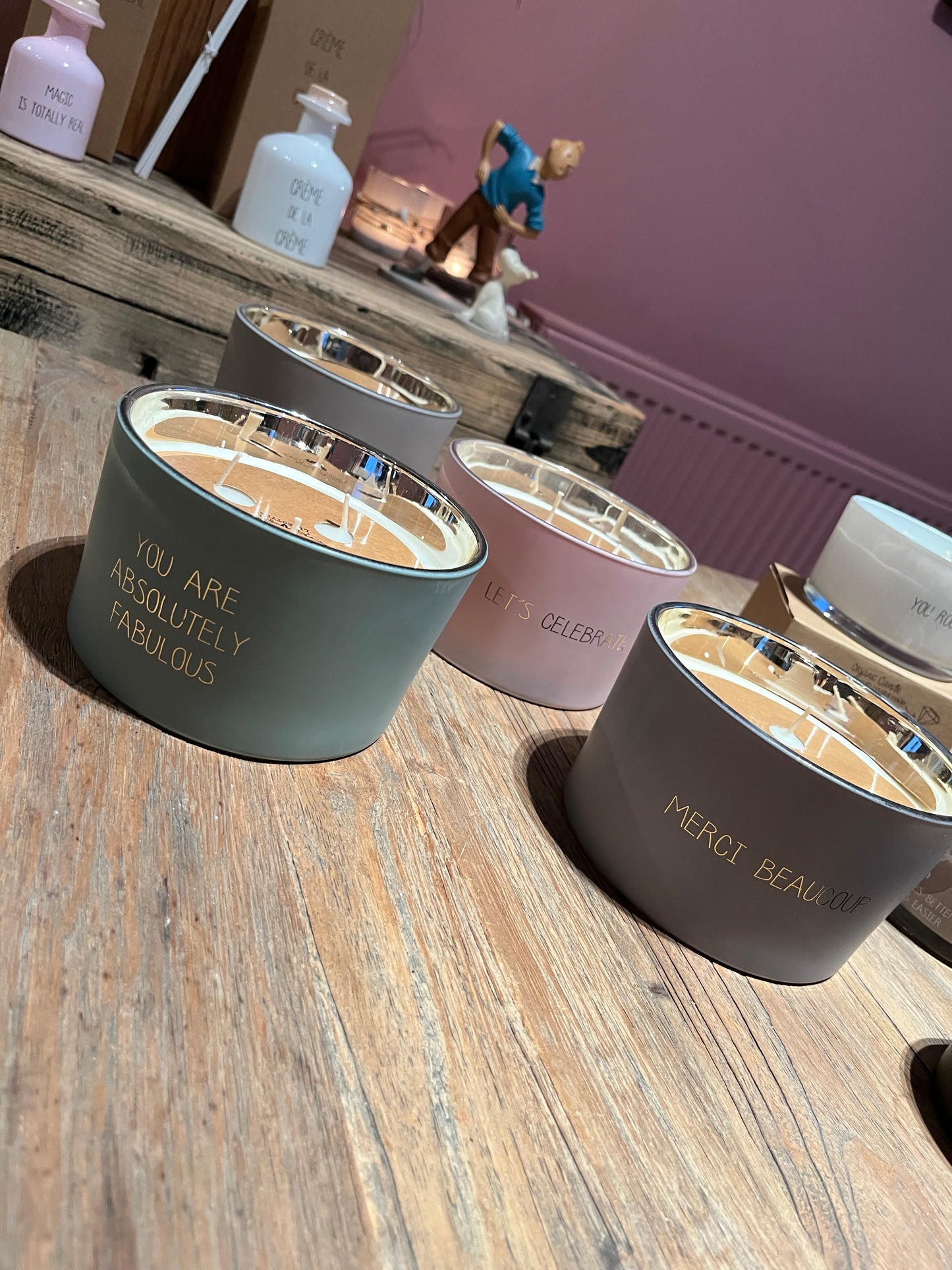 You Are Absolutey Fabulous - Luxe geurkaars - 410 gram - MINTY BAMBOO