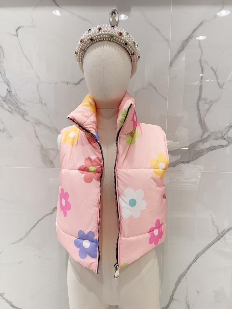 Flower Body Warmer - one size