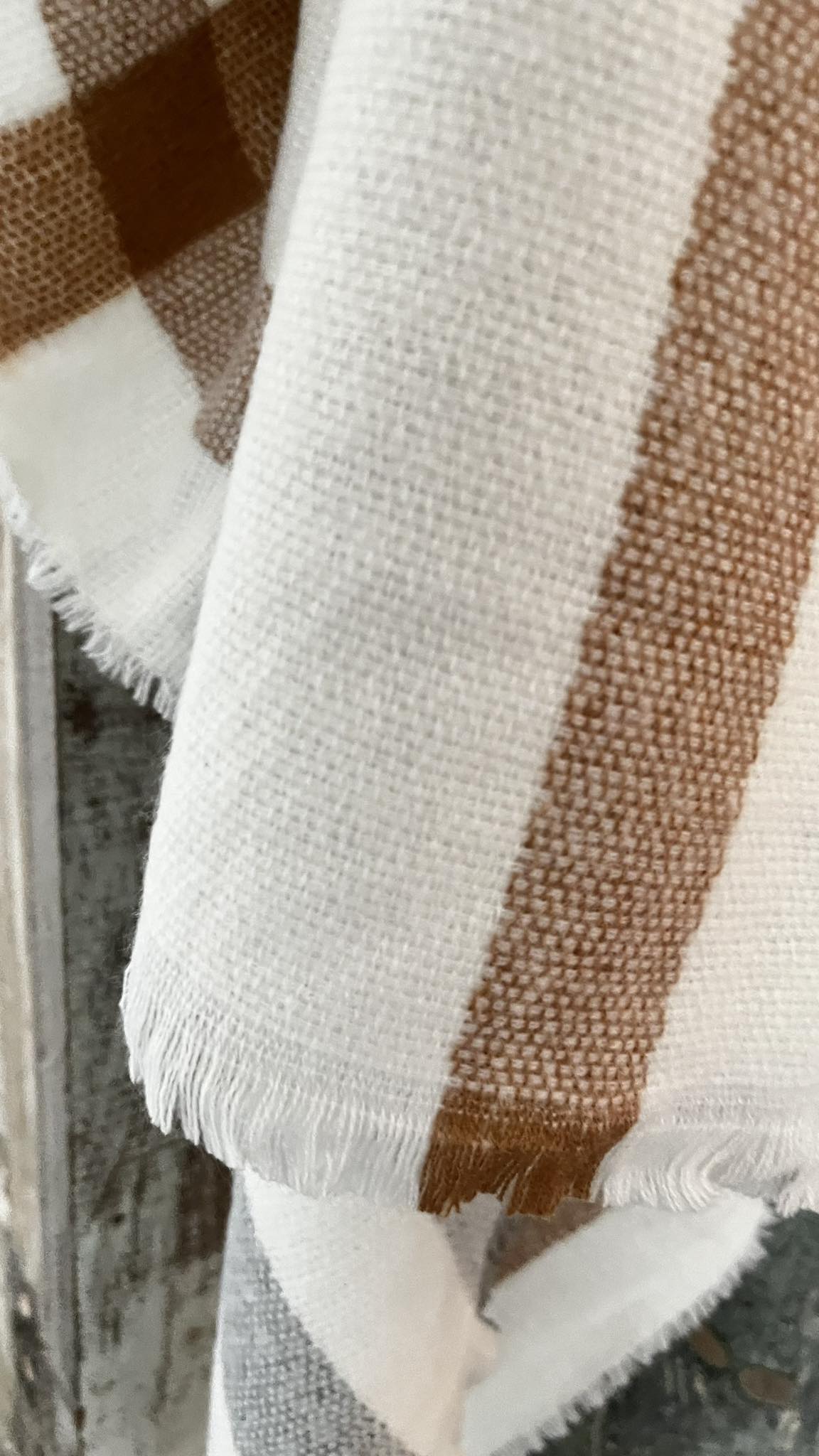 Sjaal 🧣 'You Warm me Up' - Beige