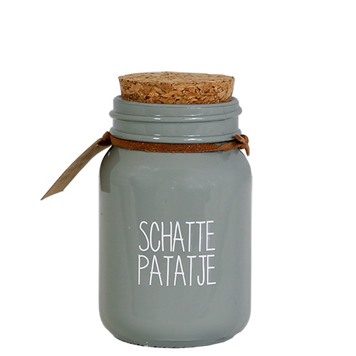 SOJAKAARS - SCHATTEPATATJE - GEUR: MINTY BAMBOO