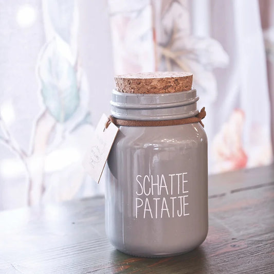 SOJAKAARS - SCHATTEPATATJE - GEUR: MINTY BAMBOO