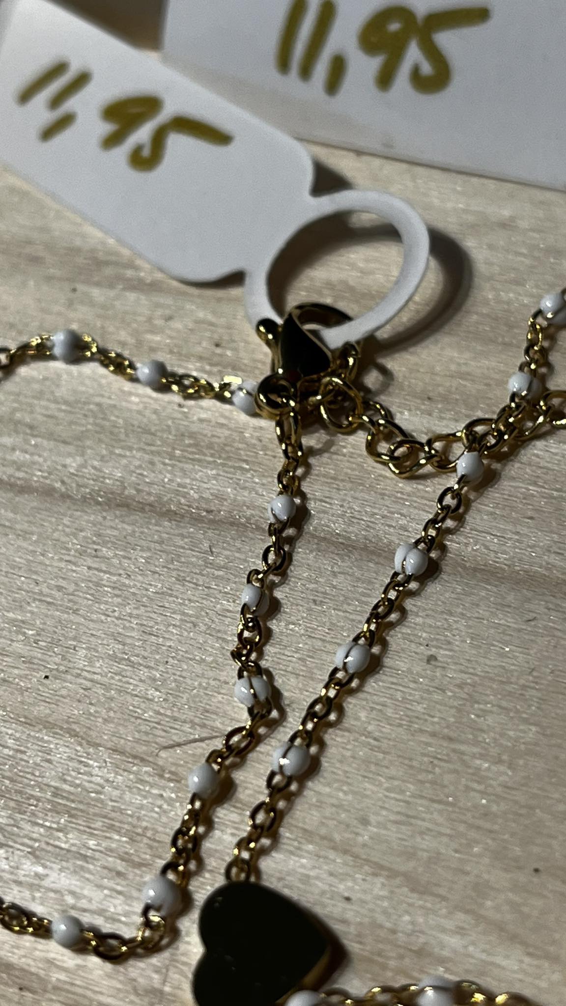 Armbandje met facetjes en kraaltjes - RVS