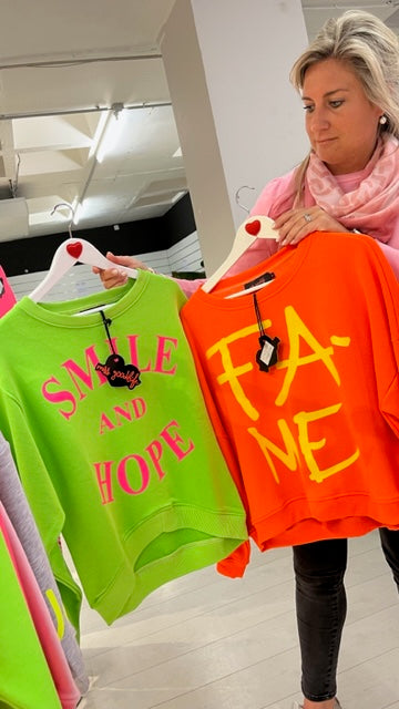 Smile and Hope Sweater