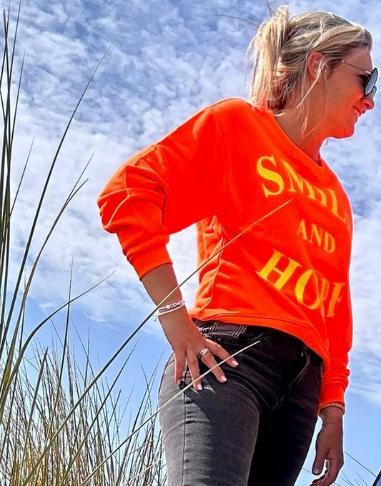 Smile and Hope Sweater