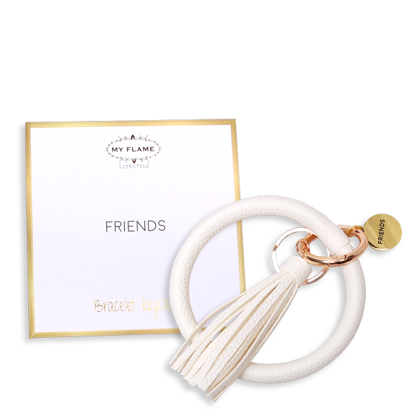 SLEUTELHANGER - FRIENDS - OFF WHITE