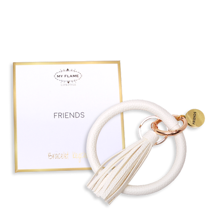 SLEUTELHANGER - FRIENDS - OFF WHITE
