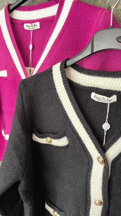 Classy Gilet - Black & White Style