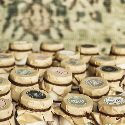 Mini Soja Geurkaarsje - LOVE - GEUR: AMBER'S SECRET