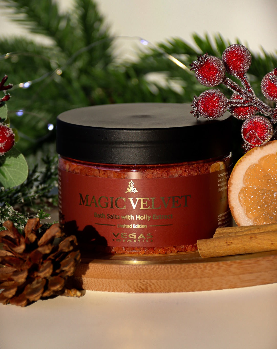 Magic Velvet - Badzout met hulst-extract